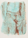 Martin Kippenberger, Back, 1996, Aquatint, etching Somerset 300 gr., Image 39,5 x 29,5 cm | 15.55 x 11.61 in Paper 57 x 44 cm | 22.44 x 17.32 in, Number 17 from an edition of 24 