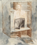 Martin Kippenberger, Untitled, 1996, Aquatint, etching Somerset 300 gr. Image 75,5 x 62,7 cm | 29.72 x 24.69 in Paper 104 x 78 cm | 40.94 x 30.71 in, Number 24 from an edition of 24 + 6 AP 